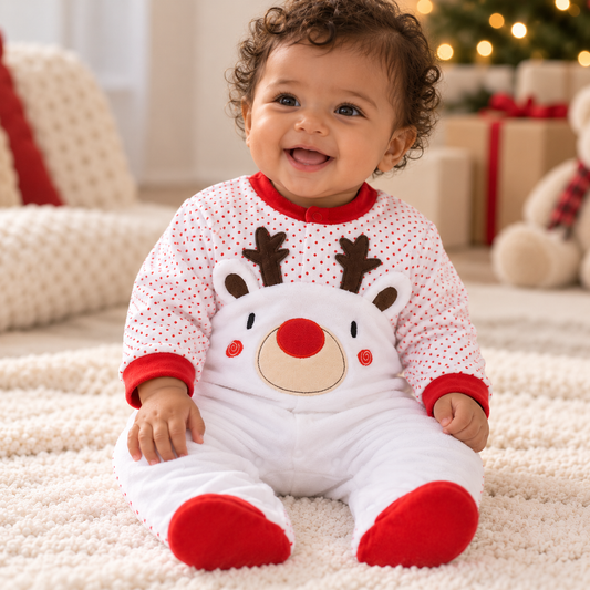 Christmas baby onesies